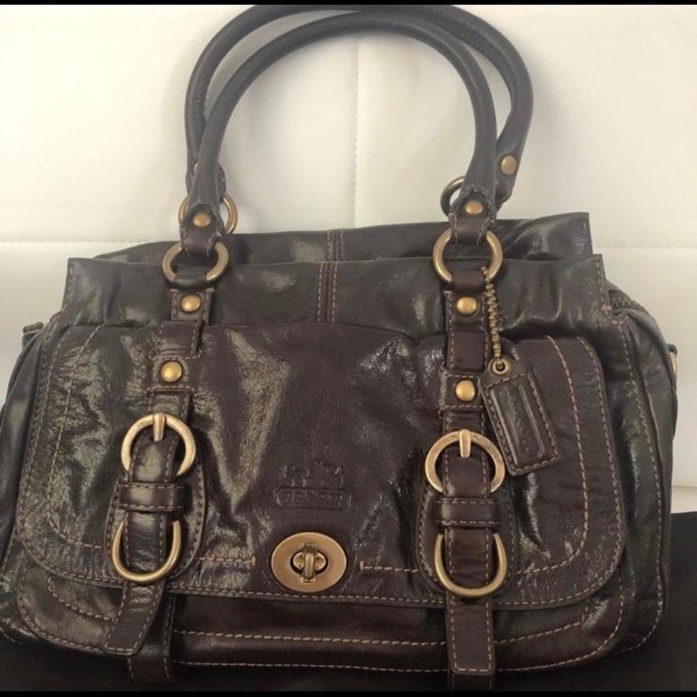 Coach Leather Handbag